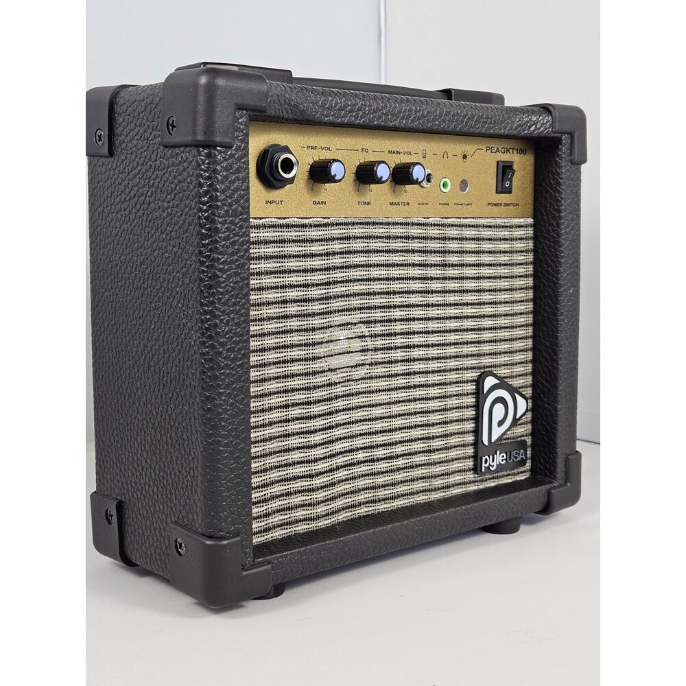 Pyle 10-Watt Portable Mini Guitar Practice Amplifier